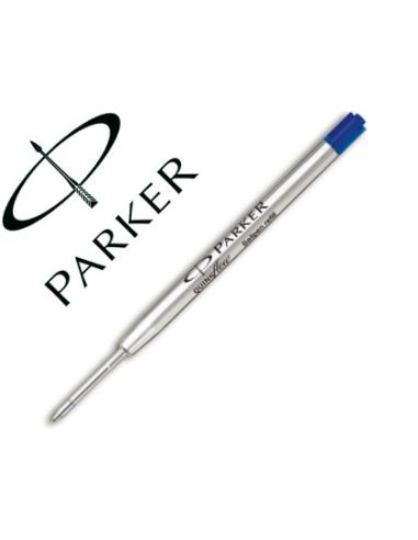 Recambio Boligrafo Parker Azul Medio