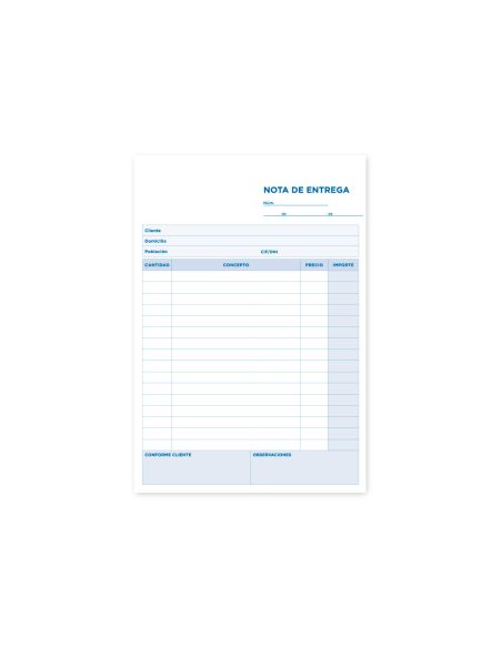 Talonario Liderpapel Entregas Cuarto Original Y Copia T226