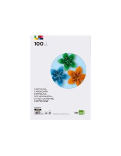 Cartulina Liderpapel A3 180G/M2 10 Colores Surtidos Paquete 100 Hojas 2
