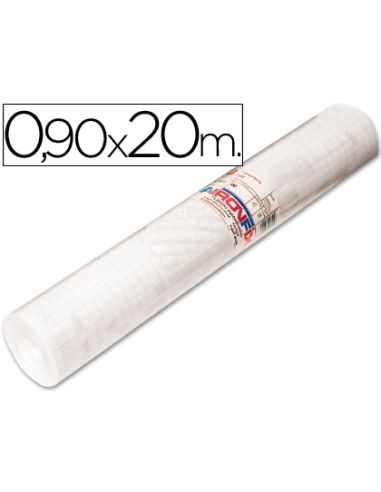 Rollo Adhesivo Aironfix Unicolor Transparente 67001 Rollo De 90 Cm X 20 Mt