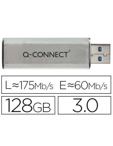 Memoria Usb Q-Connect Flash 128 Gb 3.0|Libreriasalesiana