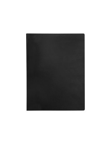 Carpeta Liderpapel Escaparate 37915 20 Fundas Polipropileno Din A4 Negro Opaco