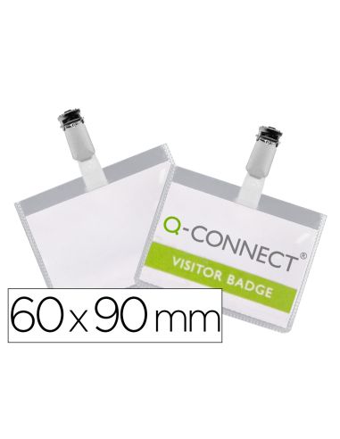 Identificador Con Pinza Q-Connect Kf01562 60X90 Mm Cerrada