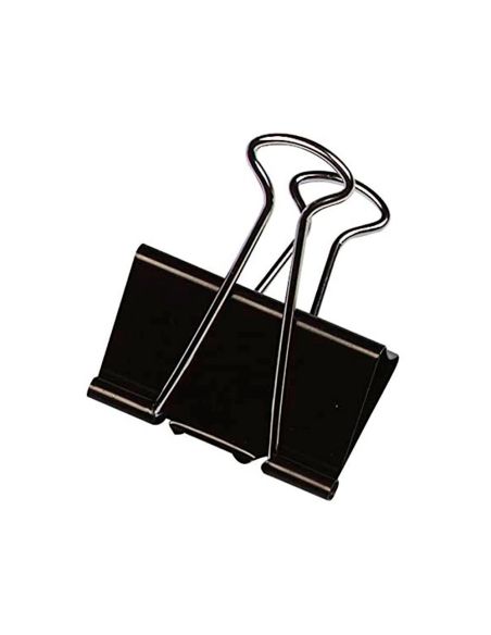 Pinza Metalica Q-Connect Reversible N.4 42 Mm Caja De 10 Unidades