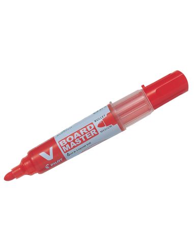 Rotulador Rojo Pilot V Board Master Para Pizarra Blanca Tinta Liquida Trazo 2,3Mm