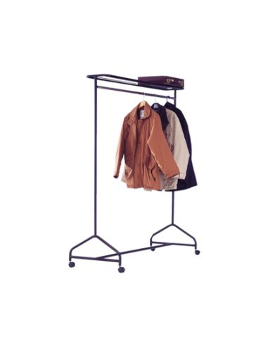 Vestidor Portatil Con Repisa Capacidad Para 40 Perchas