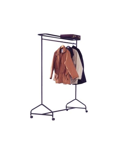 Vestidor Portatil Con Repisa Capacidad Para 40 Perchas