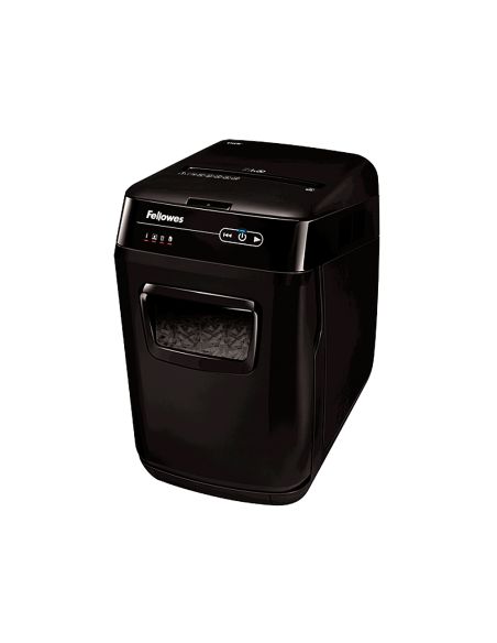 Destructora De Documentos Fellowes Automax 150C Capacidad De Corte 150 Hojas Clips Grapas Tarjetas Y Cd 32L
