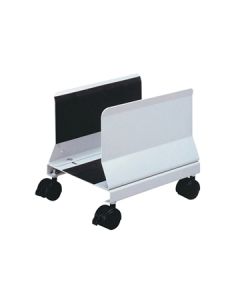 Soporte Para Cpu Metal Q-Connect Regulable Con Ruedas