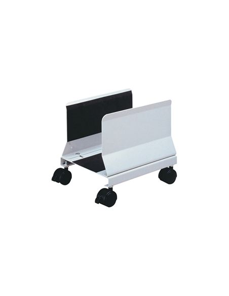 Soporte Para Cpu Metal Q-Connect Regulable Con Ruedas