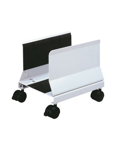 Soporte Para Cpu Metal Q-Connect Regulable Con Ruedas