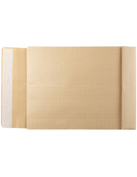 Sobre Liderpapel Bolsa Fuelle Kraft Armado 280X365X50Mm Solapa Tira De Silicona Papel 155 Gr Caja De 50 Unidades