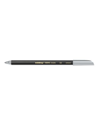 Rotulador Plata Edding Punta Fibra 1200 N. 54 Punta Redonda 1-3 Mm