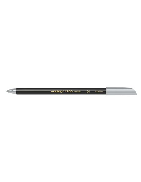 Rotulador Plata Edding Punta Fibra 1200 N. 54 Punta Redonda 1-3 Mm