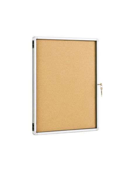 Vitrina De Anuncios Q-Connect Marco De Aluminio 900 X 1200 Mm