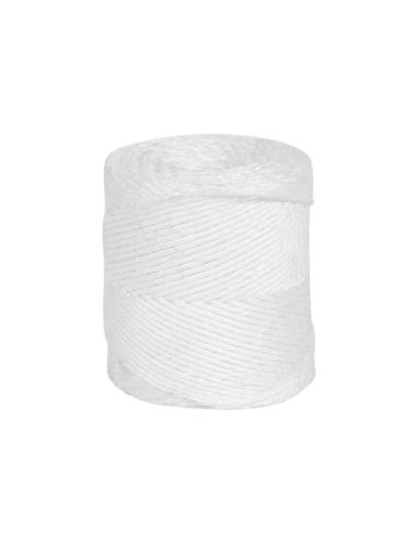 Cuerda Rafia Liderpapel Color Blanco Rollo De 600 Metros