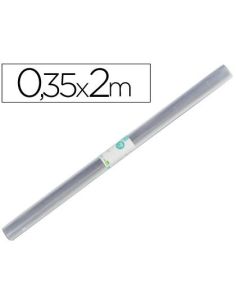 Rollo Plastico Forralibros 0,35X2 Mt Liderpapel