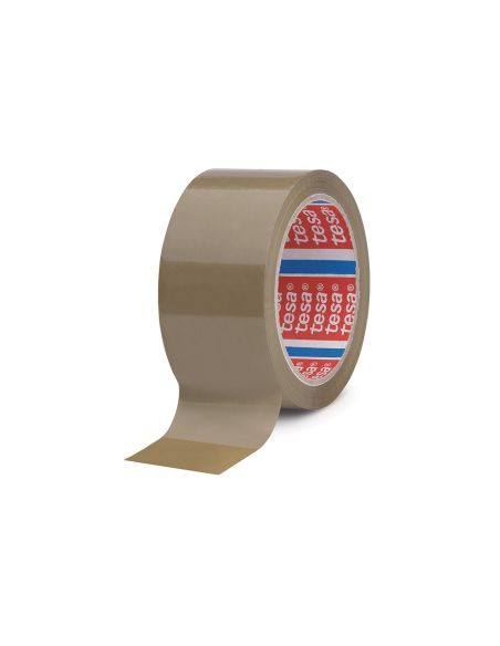 Cinta Adhesiva Tesa Marron Pp 132 Mt X 50 Mm Para Embalaje