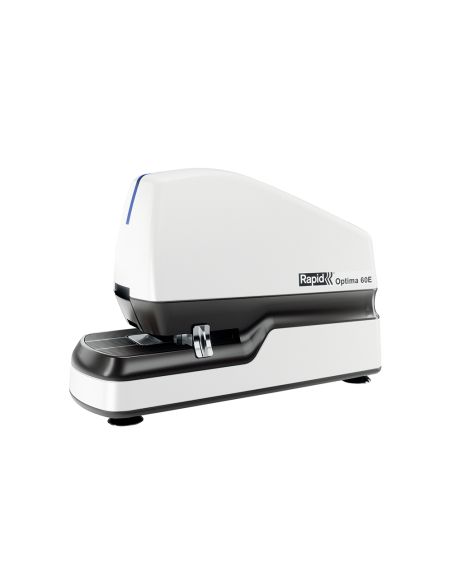 Grapadora Rapid Electrica Optima 60 Blanco/Negro Capacidad Hasta 60 Hojas