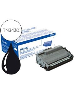 Toner Brother Tn-3430 Dcp-L5500Dn / Dcp-L6600Dw / Hl-L5000D / Mfc-L5700 Negro 3000 Pag