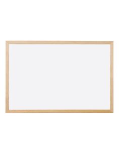 Pizarra Blanca Q-Connect Laminada Marco De Madera 150X100 Cm 2