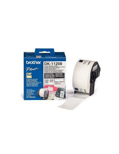 Etiqueta Adhesiva Brother Dk11208 -Tamaño 38X90 Mm Para Impresoras De Etiquetas Ql -400 Etiquetas- 2