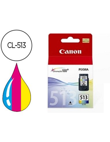 Ink-Jet Canon Cl-513 Color Pixma Mp240/260/480 Alta Capacidad