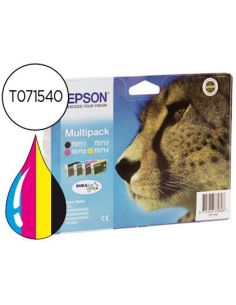 Ink-Jet Epson Stylus D78 D92 D120 Dx4000 4050 4400 4450 5000 5050 600 6050 7000F 8400 Multipack-T071140+240+340+440-