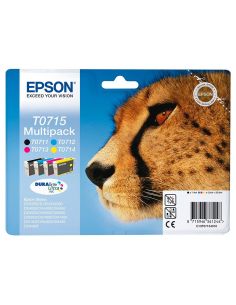 Ink-Jet Epson Stylus D78 D92 D120 Dx4000 4050 4400 4450 5000 5050 600 6050 7000F 8400 Multipack-T071140+240+340+440- 2