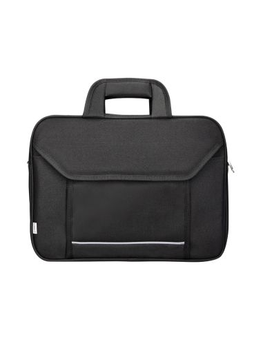 Maletin Para Portatil Q-Connect 15,4" Negro 1 Asa 2 Bolsillos Exteriores Medidas 390X290X90 Mm