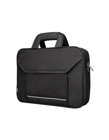Maletin Para Portatil Q-Connect 15,4" Negro 1 Asa 2 Bolsillos Exteriores Medidas 390X290X90 Mm