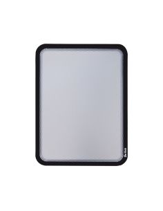 Marco Porta Anuncios Djois Magneto Din A4 Con 4 Bandas Magneticas En El Dorso Color Negro Pack De 2 Unidades 2