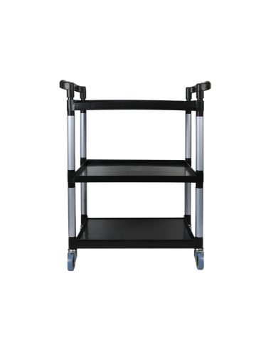 Carro De Servicio Multifuncional Q-Connect 3 Estantes De Polipropileno 830X420X970 Mm|Libreriasalesiana