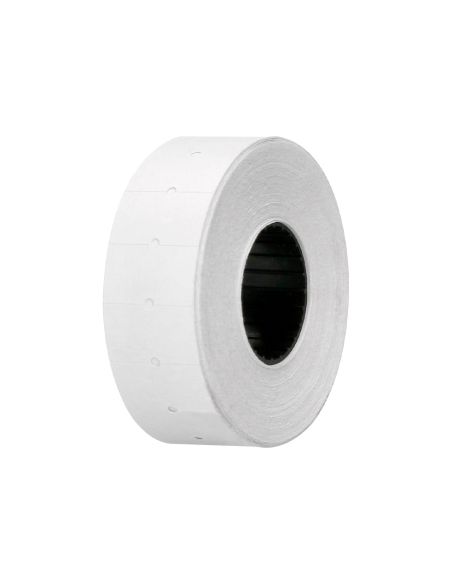 Etiquetas Q-Connect Blanca 21X12 Mm Lisa Rollo 1000 Etiquetas Para Etiquetadora Connect Kf00712