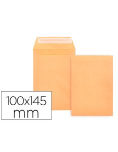 Sobre Liderpapel Bolsa N.0 Cel Caña Salarios 100X145Mm Tira Silicona Caja De 1000 Unidades