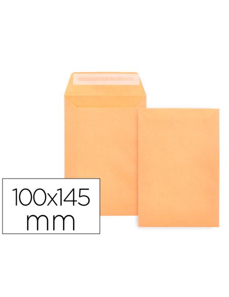 Sobre Liderpapel Bolsa N.0 Cel Caña Salarios 100X145Mm Tira Silicona Caja De 1000 Unidades