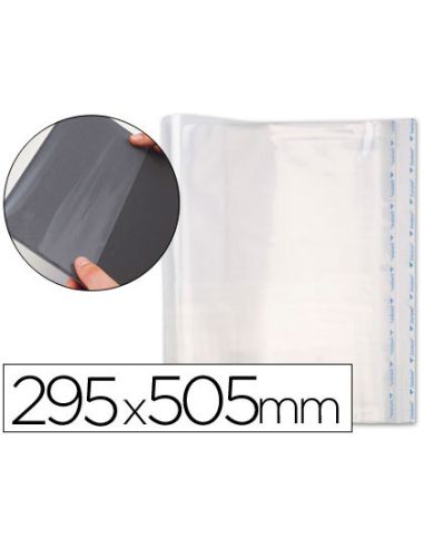Forralibro Pp Ajustable Adhesivo 295X505 Mm