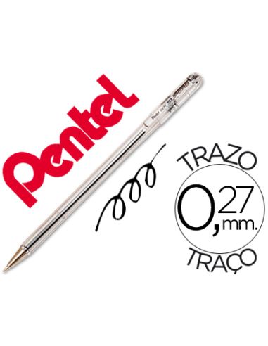 Boligrafo Negro Pentel Bk-77 A