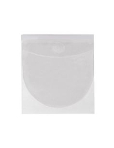 Funda Autoadhesiva Para Cd Q-Connect Con Solapa Pack De 10 Unidades 2