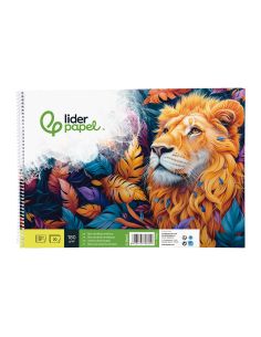 Bloc Dibujo Liderpapel Artistico Espiral 230X325Mm 20 Hojas 180G/M2 Sin Recuadro Perforado 2