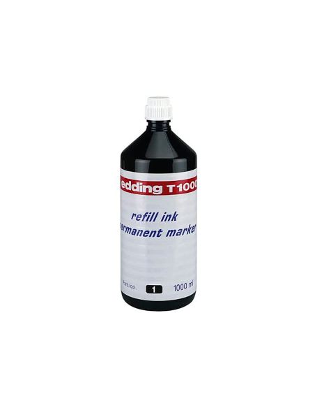 Tinta Rotulador Edding T-1000 Negro Bote 1 Litro