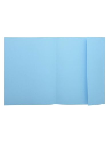 Subcarpeta Exacompta Din A4 Azul 160G/M2 Con Solapa Interior