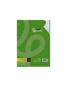Recambio Liderpapel A4 100 Hojas 100Gr Rayado Horizontal 4 Taladros Bandas De 5 Colores 2