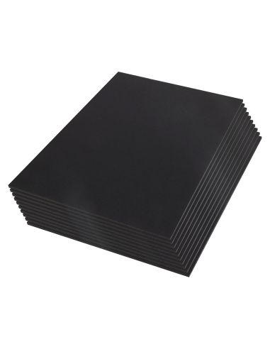 Carton Pluma Liderpapel Negro Doble Cara 50X70 Cm Espesor 5 Mm|Libreriasalesiana