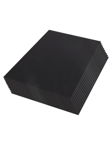 Carton Pluma Liderpapel Negro Doble Cara 50X70 Cm Espesor 5 Mm|Libreriasalesiana
