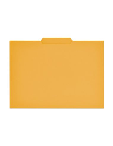 Subcarpeta Cartulina Gio Folio Pestaña Central 250 G/M2 Amarillo