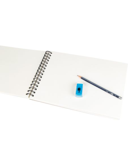 Bloc Dibujo Liderpapel Esbozos Espiral A3 297X420Mm 100 Hojas 90Gr/M2 Sin Recuadro