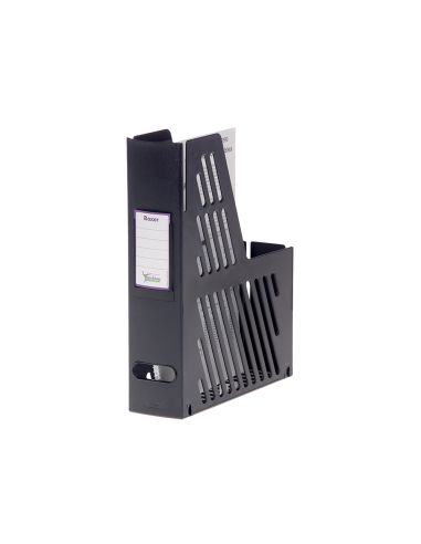 Revistero Boxer Archivo 2000 Cajetin Con Tarjetero Identificador Negro 240X75X315 Mm