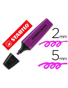 Rotulador Stabilo Boss Fluorescente 70 Lavanda