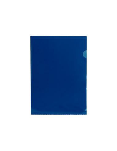 Carpeta Liderpapel Dossier Uñero 44002 Polipropileno Din A4 Azul 20 Hojas